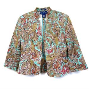 Evan Picone light weight blazer jacket